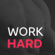 Work Hard One Page Muse Template - ThemeForest Item for Sale