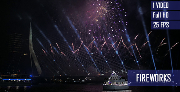Amazing New Year Fireworks 