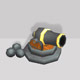 Canon Low Poly - 3DOcean Item for Sale