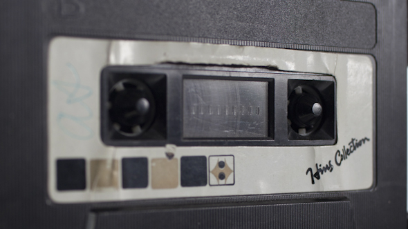 Cassettes Changing In A Retro Tape Player 9