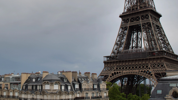 The Eiffel Tower In Paris France 13