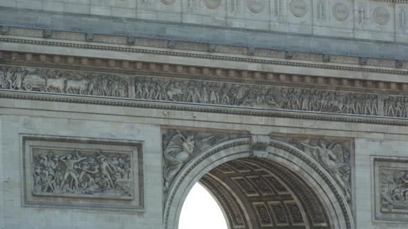 The Arc Du Triomphe Paris France