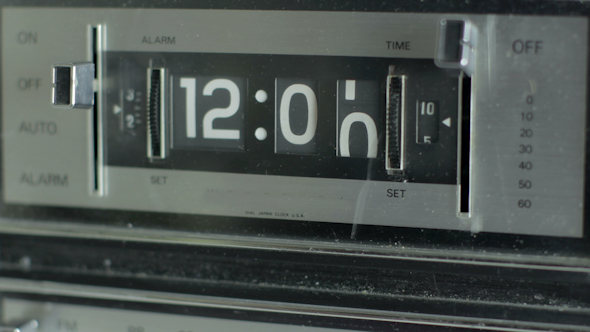 Flip Clock Stop Motion 2