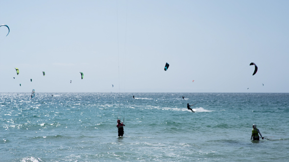 Kite Surf In Tarifa, Andalusia Spain 6