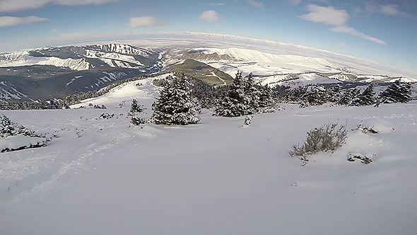 Freeride Snowboarding