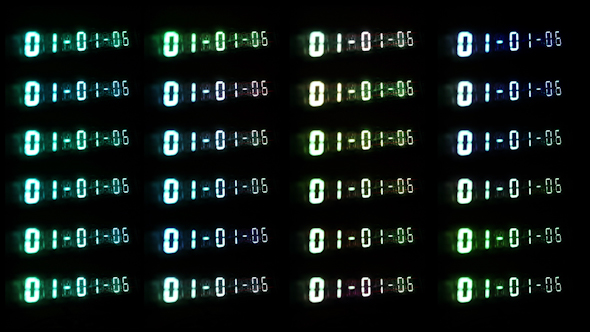 Led Clock Counter 13