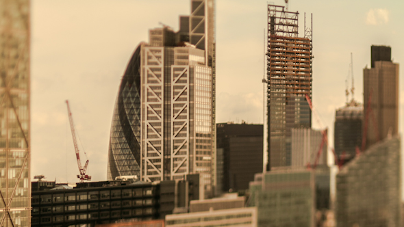 London Skyline England Financial District Business 1