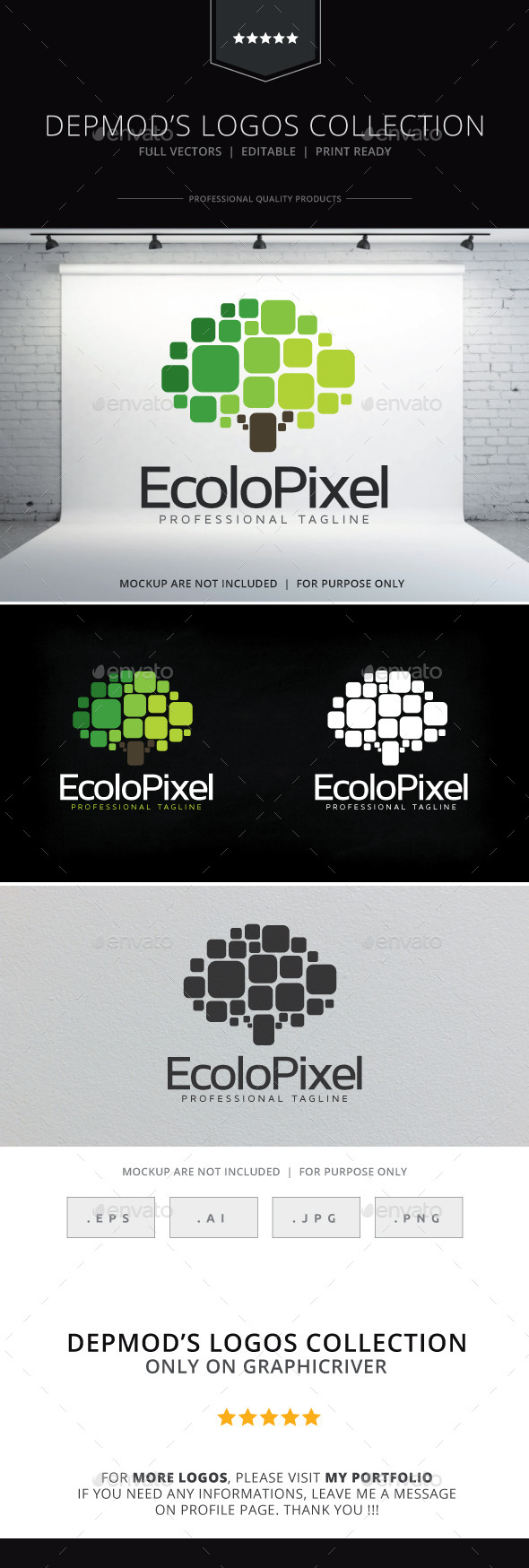 Ecolo Pixel Logo