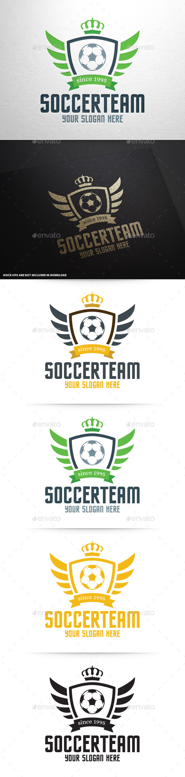 Soccer Team Logo Template
