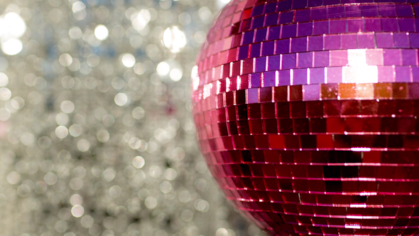 Pink Discoball 70