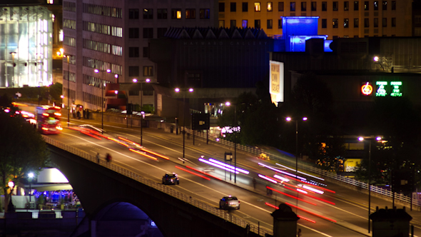 Southbank At Night London England 1 alt
