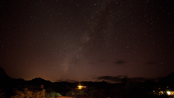 Starlapse Baja Desert Mexico 1