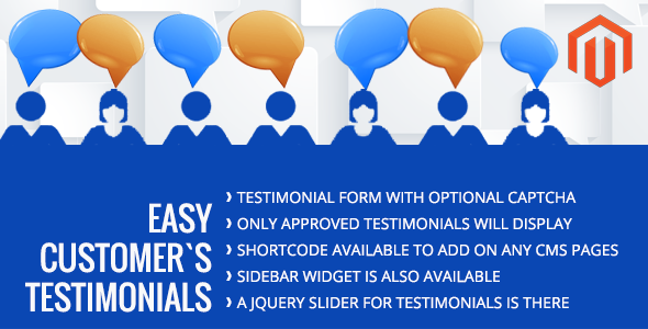 Easy Customer`s Testimonial Magento Extension