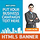 Corporate HTML5 Animated Banner 3 - CodeCanyon Item for Sale