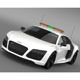 Audi R8 V10plus Safety Car - 3DOcean Item for Sale