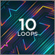 Hypnotic Neon Loops (10-Pack) - VideoHive Item for Sale