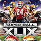 Super Ball Football Party Flyer Template - GraphicRiver Item for Sale