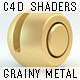 Grainy Metal Shaders for C4D - 3DOcean Item for Sale