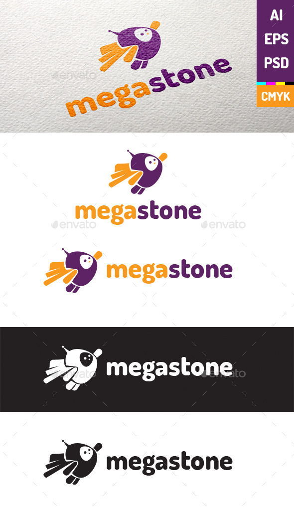 Megastone Logo Template