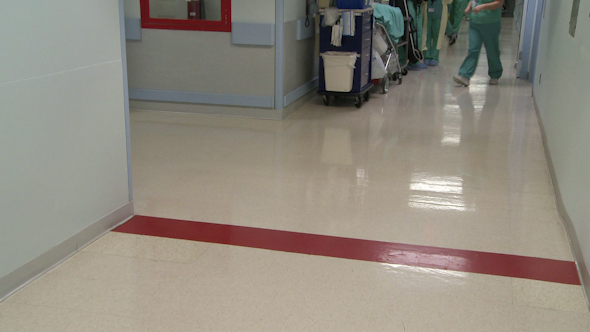 Medical Staff In Hallway (2 Of 2)