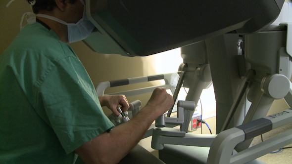 Robotic Excision Of The Uterus (5 Of 15)