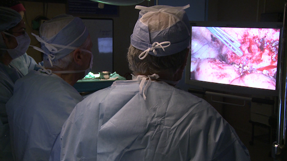 Surgeons Performing Robotic Operation (9 Of 15)