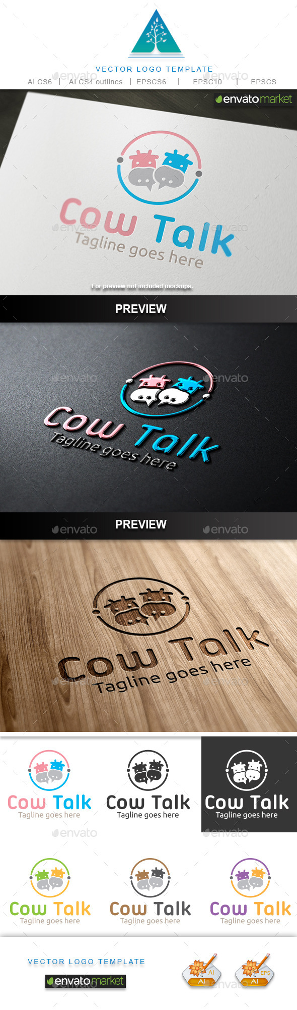Cow Talk Logo