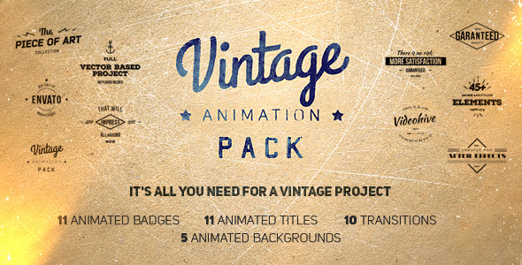 Vintage Animation Pack
