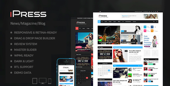 iPress – Blog/Magzine/News WordPress Theme