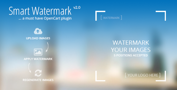 Smart Watermark - A must have Opencart Plugin