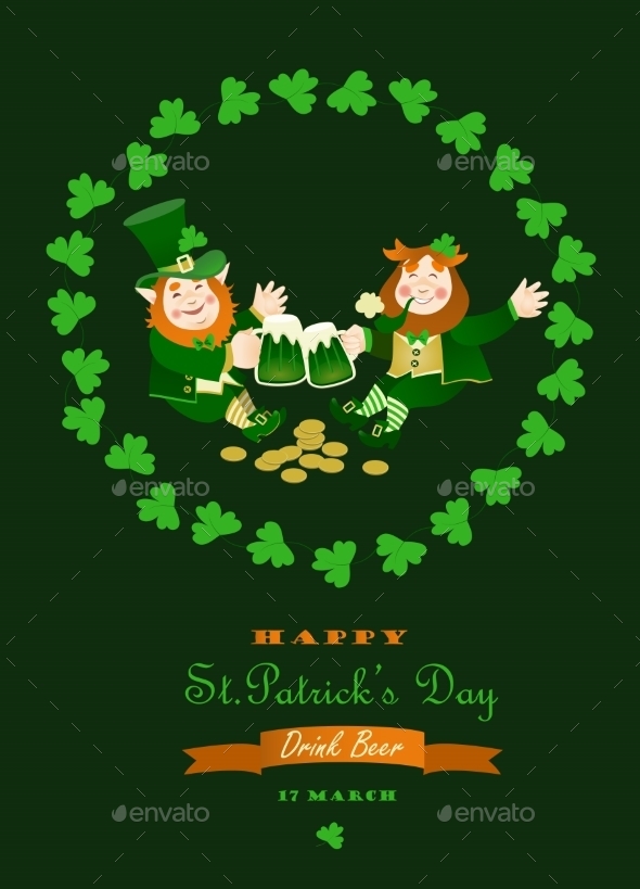 St. Partick Day Greeting Card