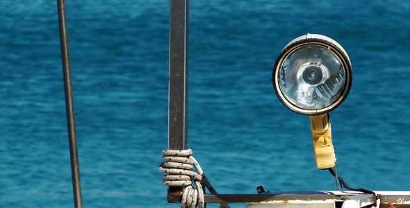 Lamp on Fishing Boat