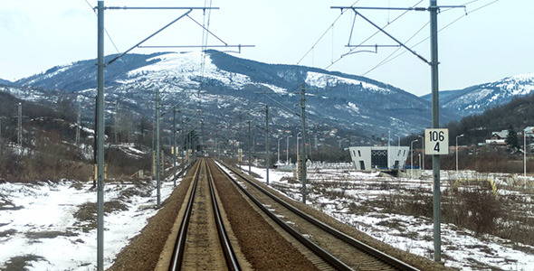 Train Ride From The Mountains To The Plains