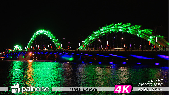 Led Creative Ligths Town, Bridge Asia