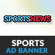 Sports News GWD HTML5 Ad Banner - CodeCanyon Item for Sale