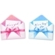 Pink and Blue Baby Shower Envelops with Bows - GraphicRiver Item for Sale