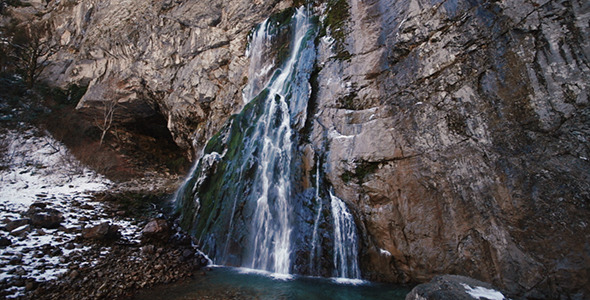 Waterfall in the Mountain 9