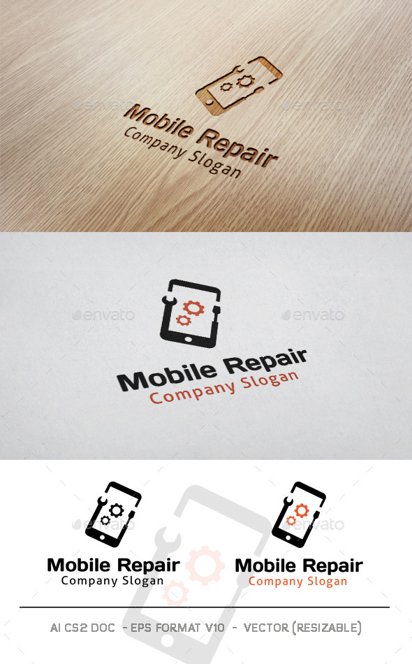 Mobile Repair Logo