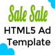 Sale - HTML5 Ad Template - CodeCanyon Item for Sale