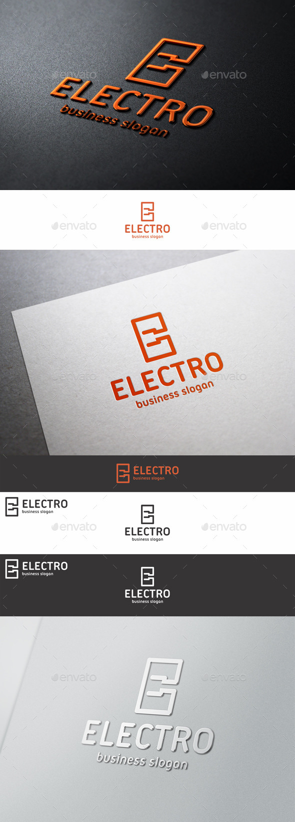 Electro Plug Logo E Letter