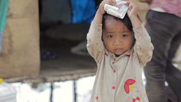 Slums At Phnom Penh City Dumping Area 19