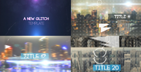 Dynamic Glitch Slideshow