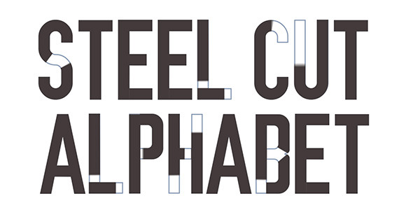 Steel Cut Alphabet alt