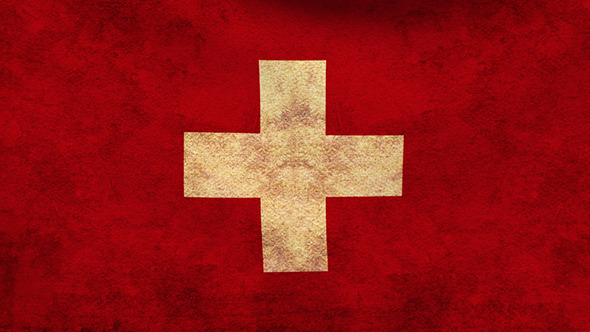 Switzerland Flag 2 Pack – Grunge and Retro alt