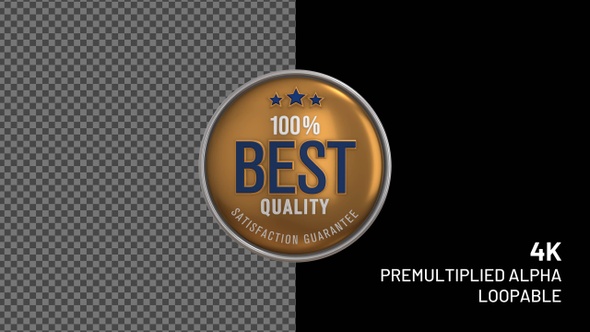 Best Quality Badge alt
