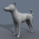 Lowpoly Dog Basemesh - 3DOcean Item for Sale