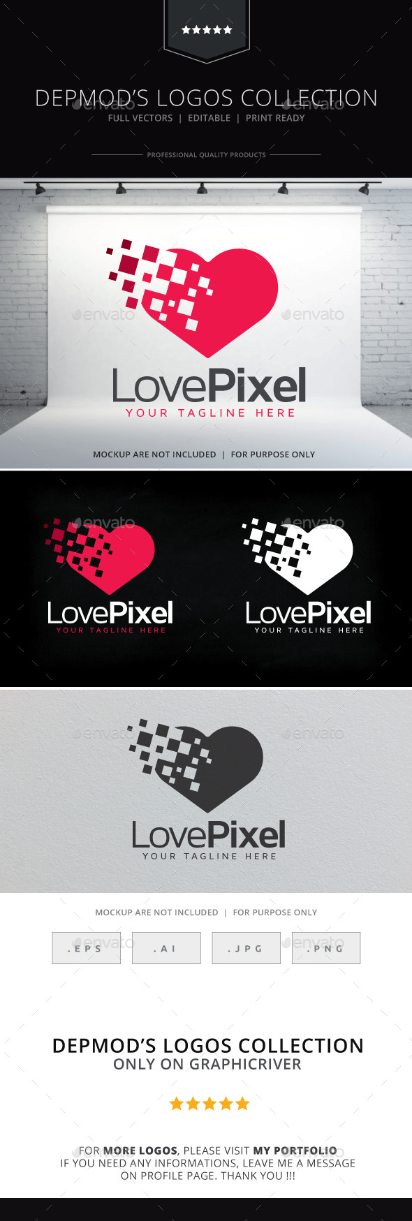 Love Pixel Logo