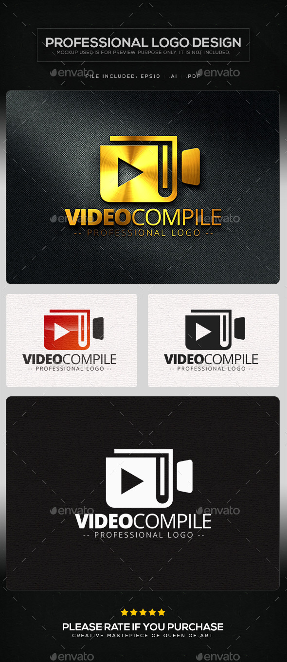 Video Compile Logo Template