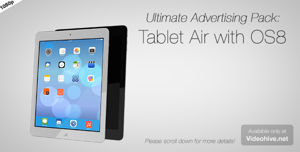 Ultimate Advertising Pack: Tablet Air with OS8