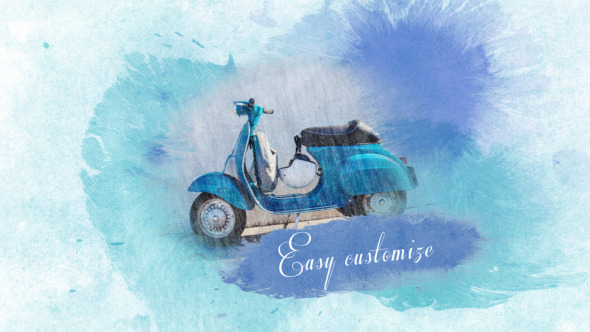 Watercolor Slideshow alt